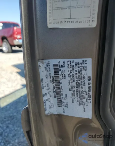 2006 Mercury Grand Marquis Ls z USA, uszkodzony, nr VIN 2MEFM75V16X631084